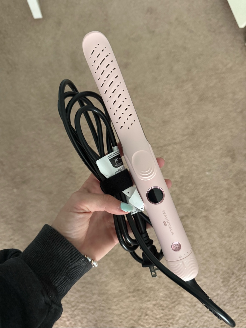 Wavvytalk Hair Straightener and curler - Professional Flat Iron brand new